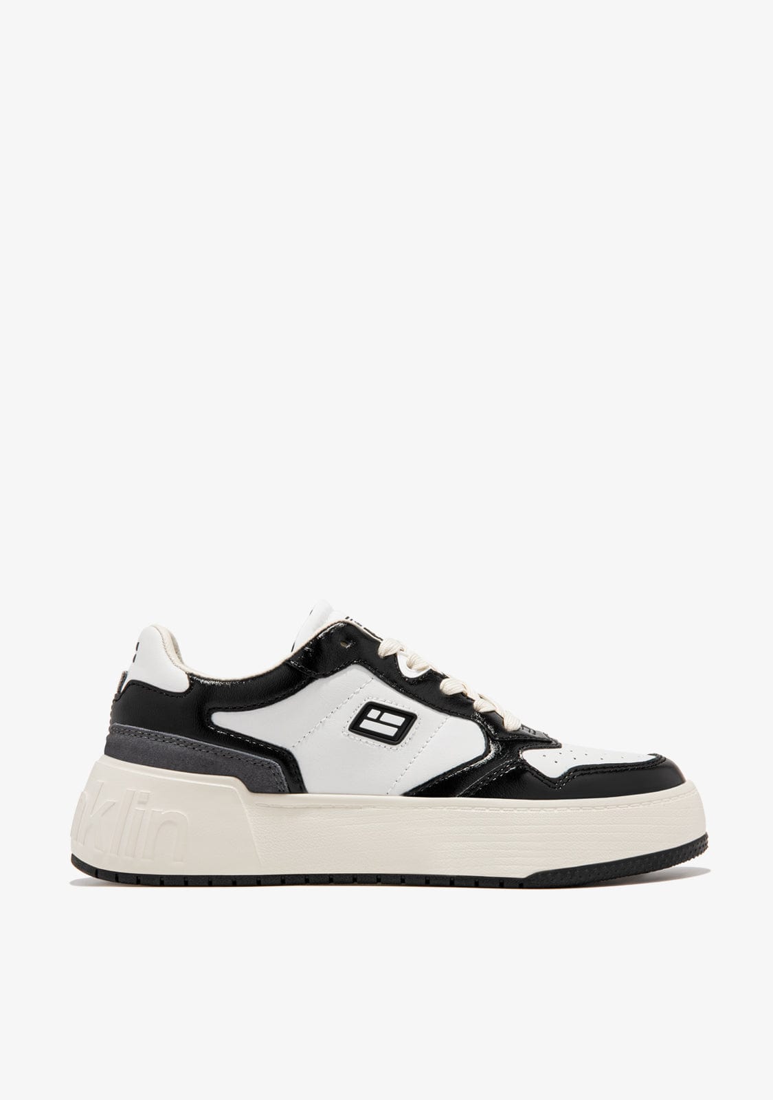 D.franklin Court Tennis Basic White / Black Descuento por venta flash