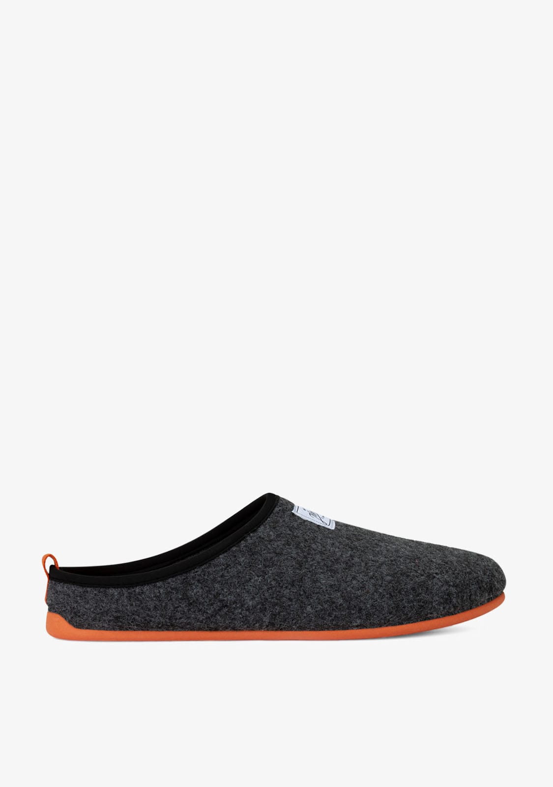 D.franklin Mercredy Slipper Black / Orange Grandes ahorros