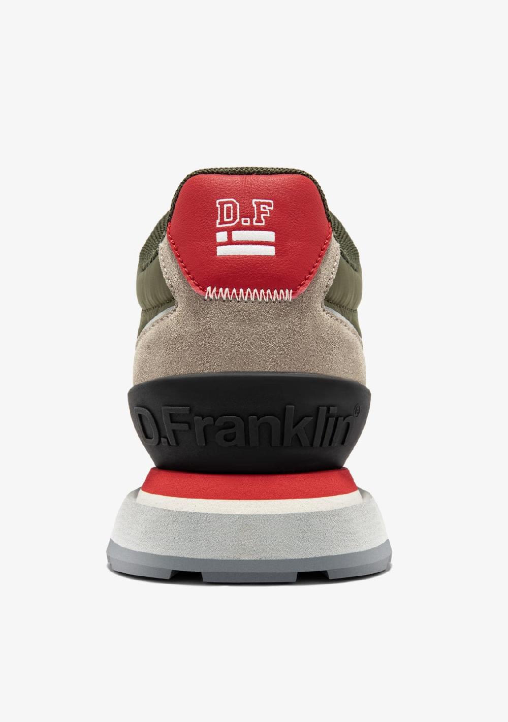 D.franklin Vibla Patch Flag Khaki Devoluciones gratuitas