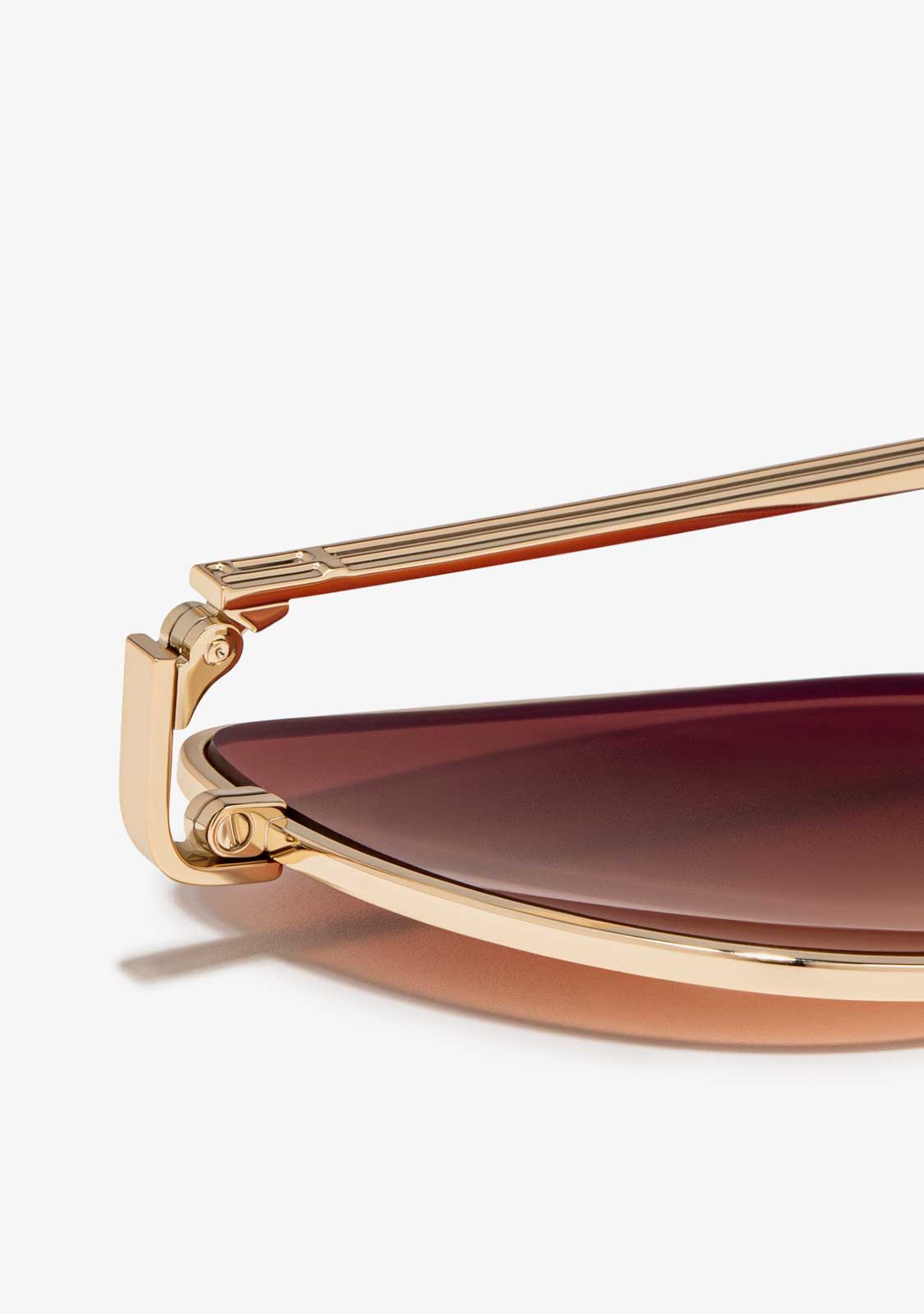 D.franklin Cat-Eye Legacy Gold / Gradient Brown Rebajas online