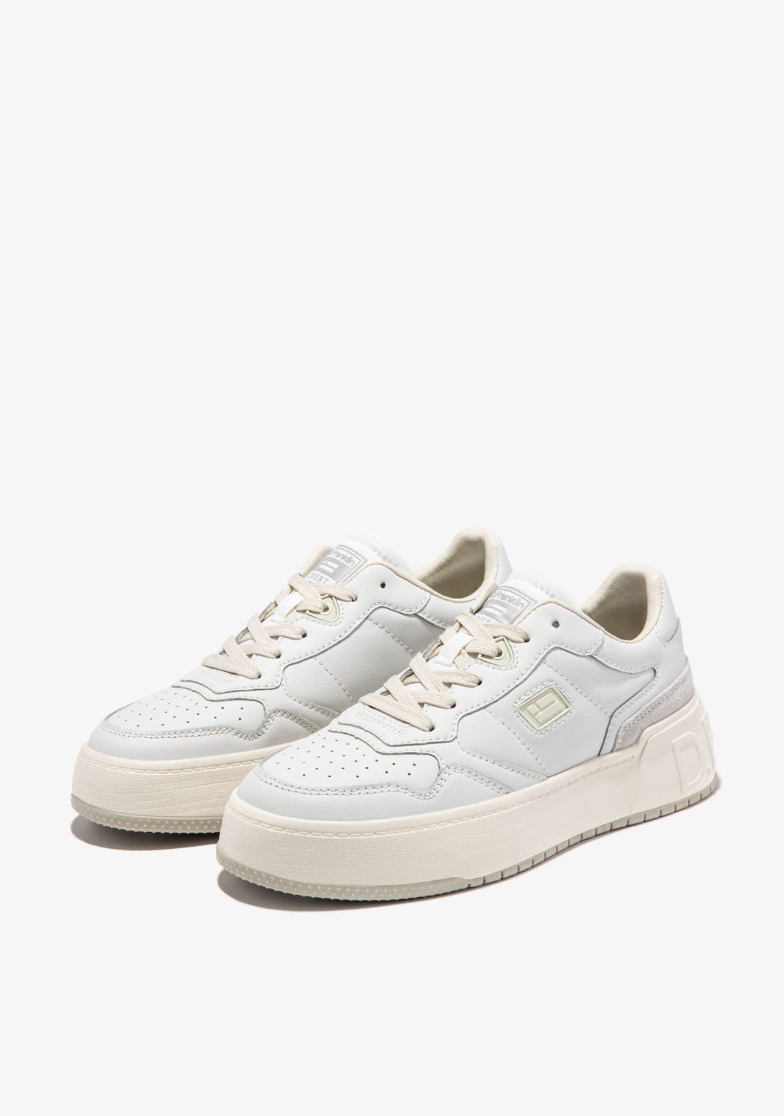 D.franklin Court Tennis Basic Leather White Envío gratis