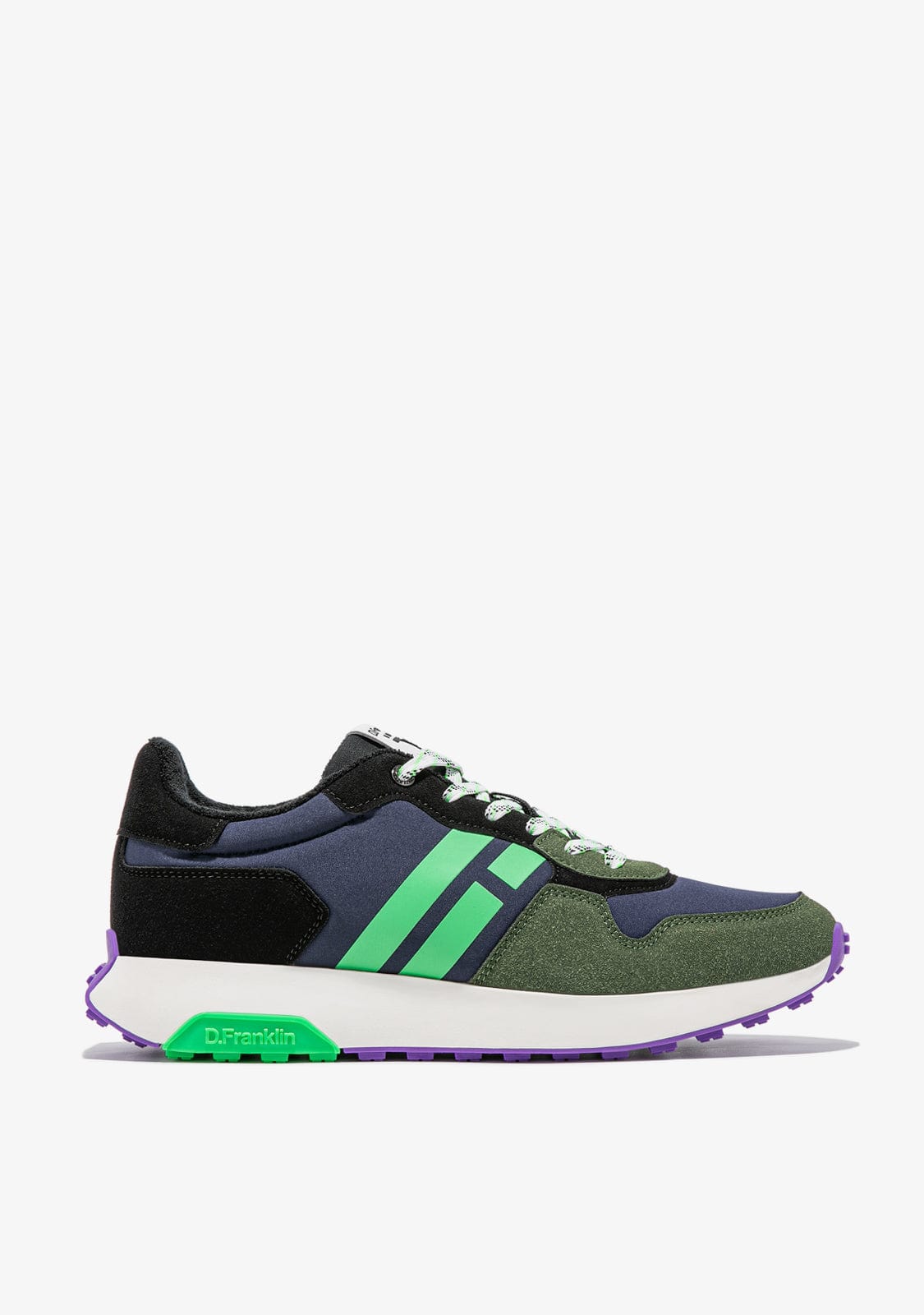D.franklin Active Flag Navy / Green Oferta especial