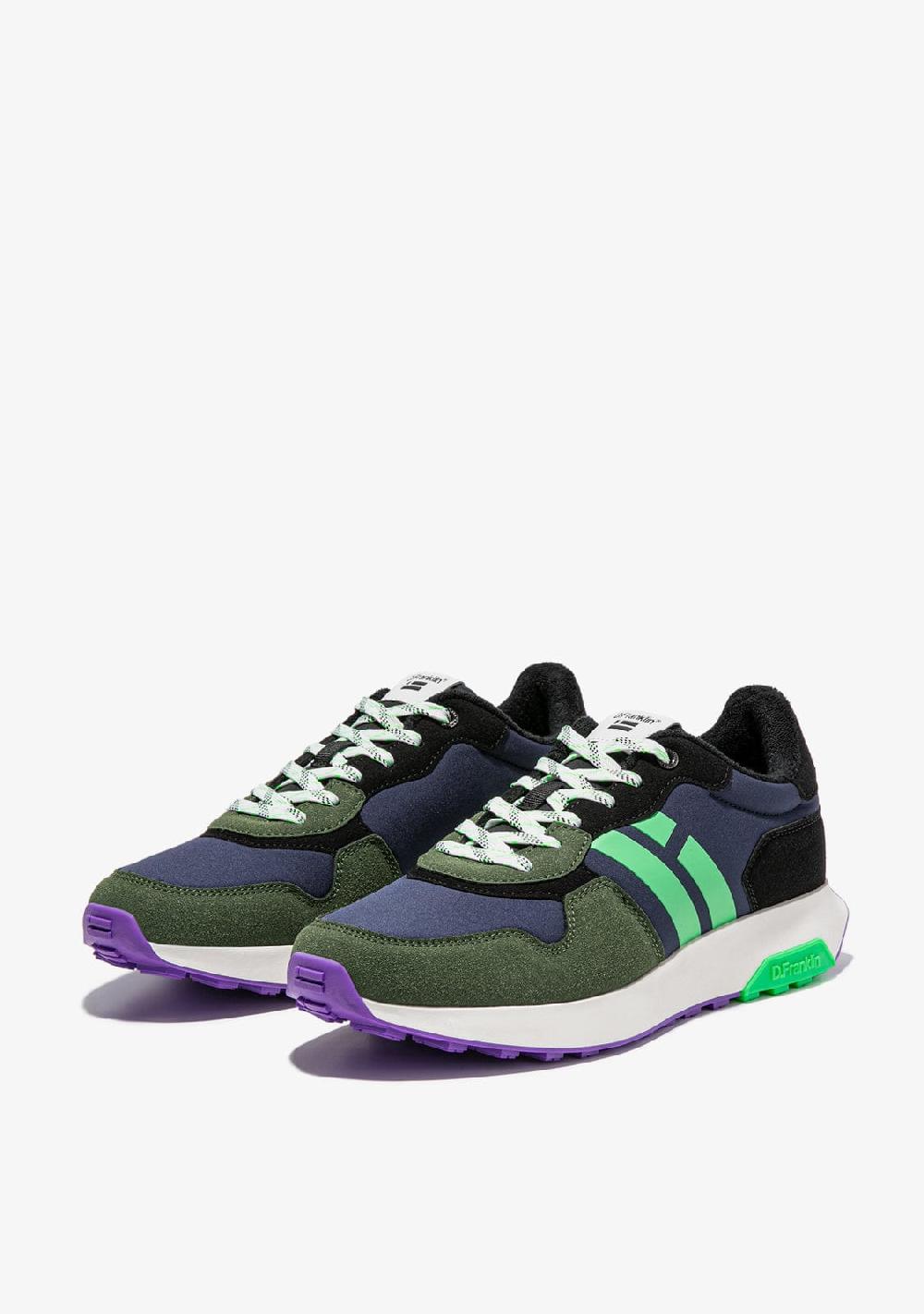 D.franklin Active Flag Navy / Green Oferta especial