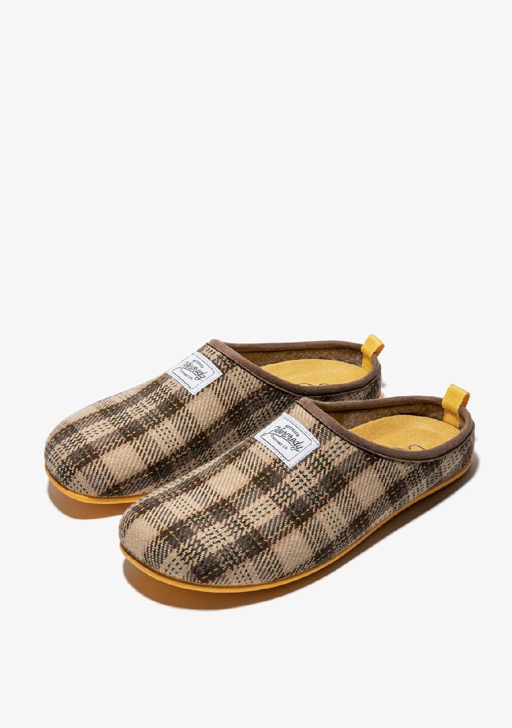 D.franklin Mercredy Slipper Tartan Beige Último día