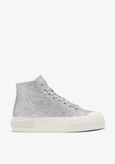 D.franklin One Way High Glitter Silver