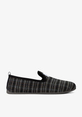 D.franklin Mercredy Slipper Gran Checker Grey