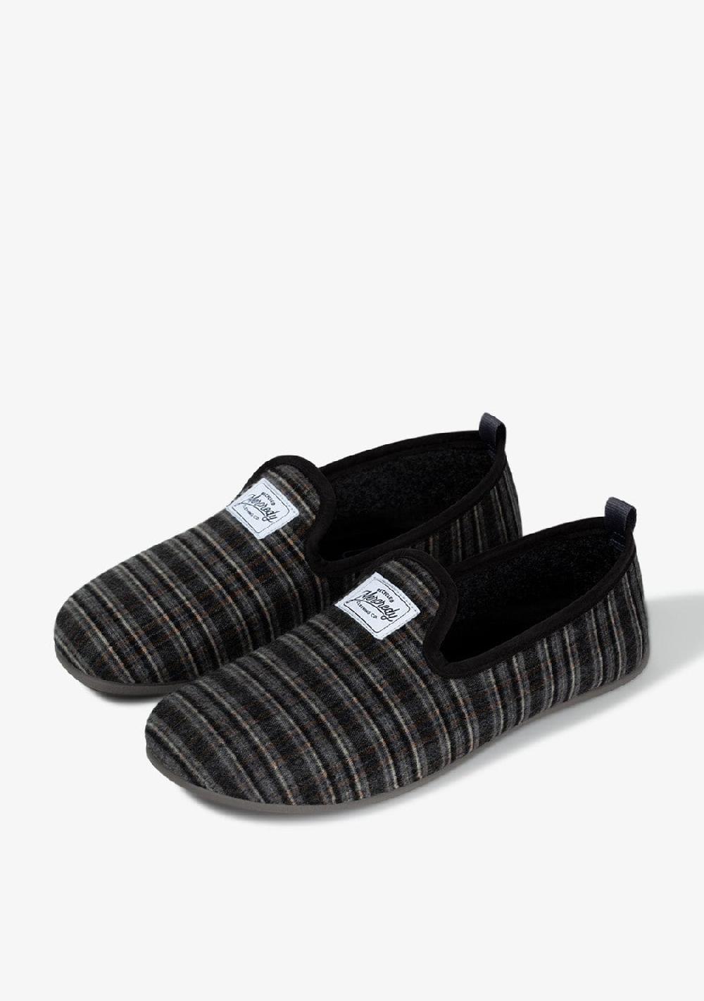 D.franklin Mercredy Slipper Gran Checker Grey Promoción trimestral