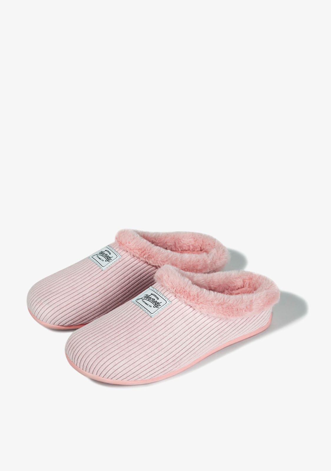 D.franklin Mercredy Slipper Cord Pink Liquidación