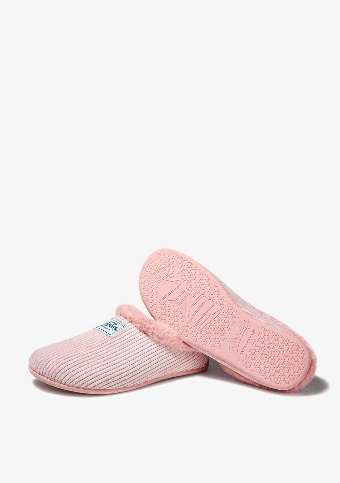 D.franklin Mercredy Slipper Cord Pink Liquidación