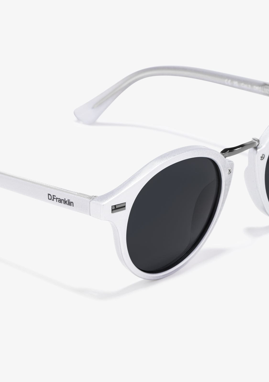 D.franklin Roller Round V2 Met Silver / Smoke Descuento por venta flash