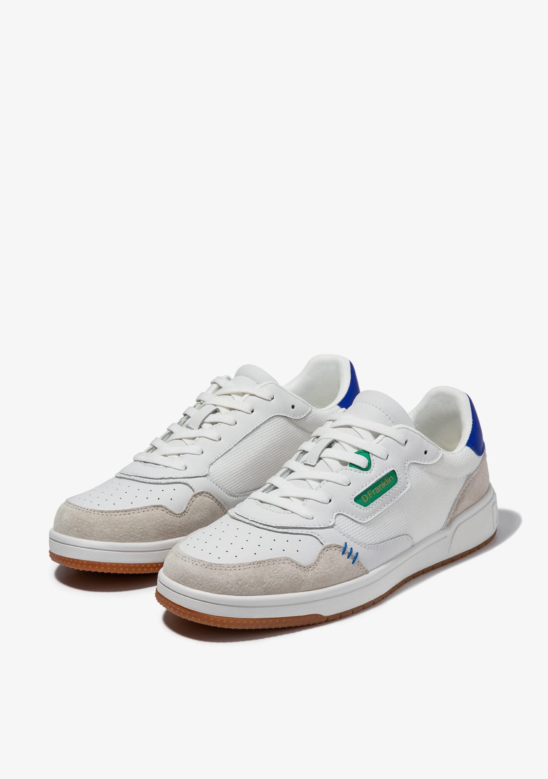 D.franklin Court V2 Basic White / Blue Rebajas de fábrica