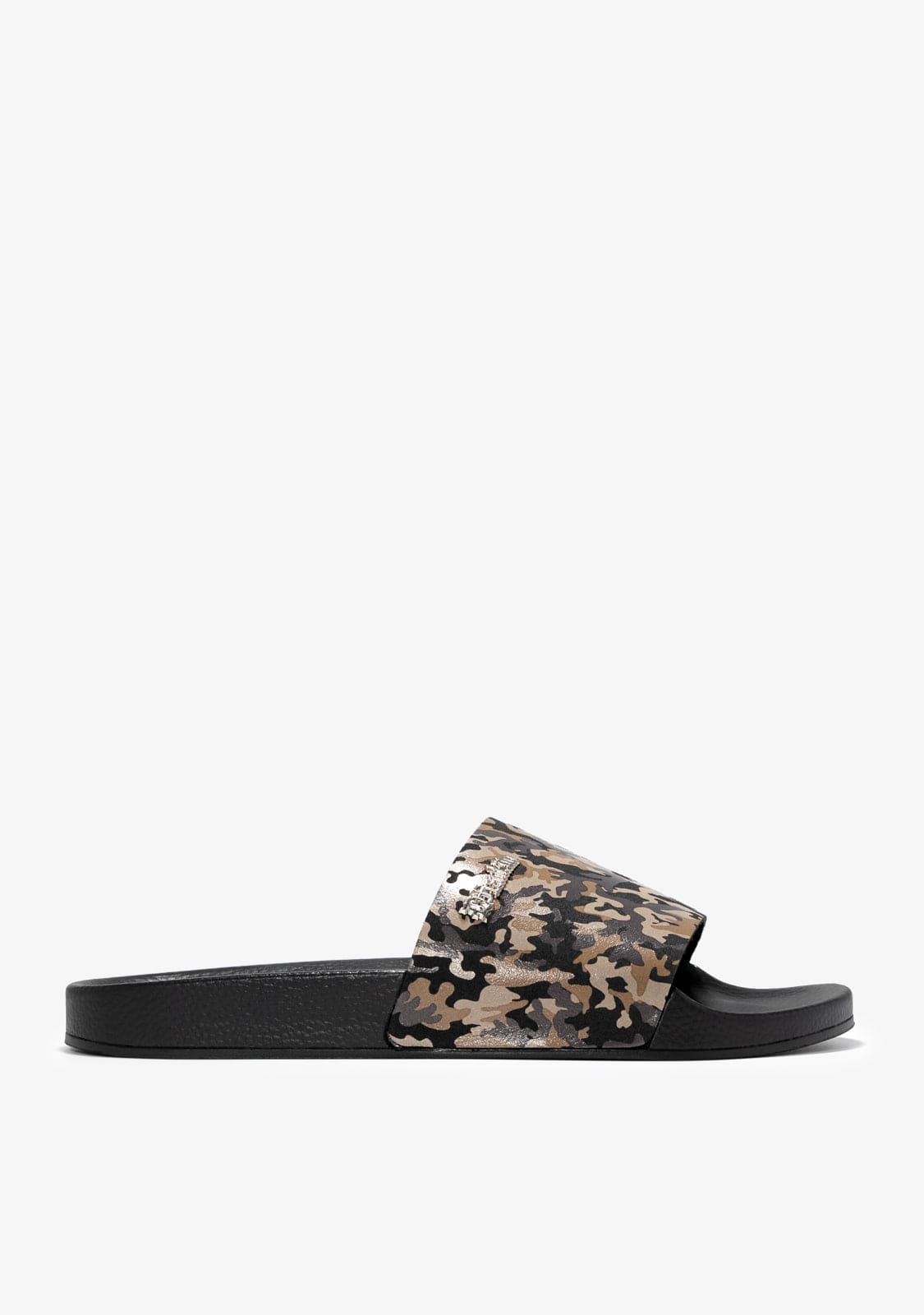 D.franklin Pala Slide Camo Brown