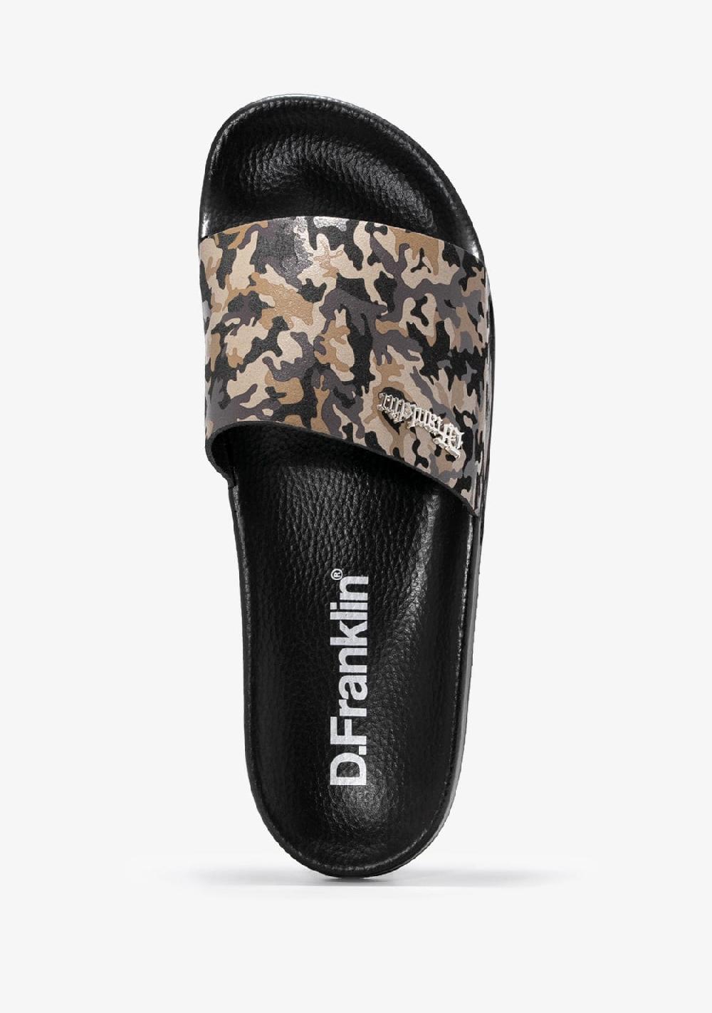 D.franklin Pala Slide Camo Brown Oferta especial