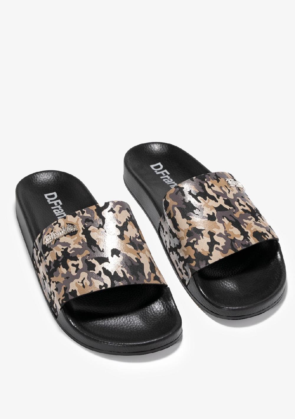 D.franklin Pala Slide Camo Brown Oferta especial