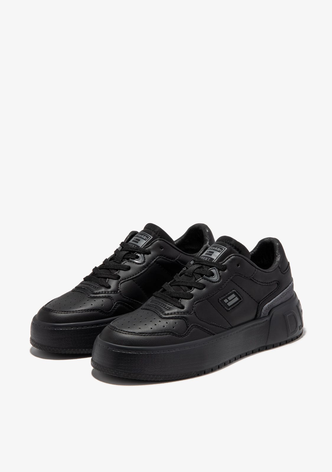D.franklin Court Tennis Basic Full Black Solo hoy