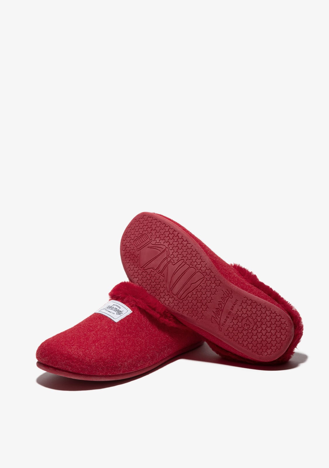 D.franklin Mercredy Slipper Red Oferta especial de fábrica