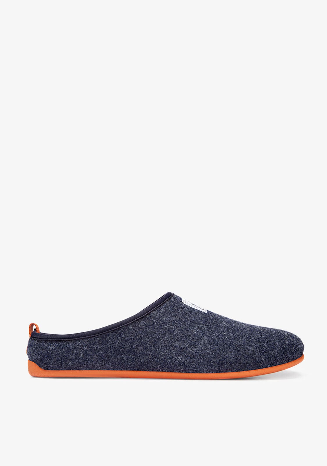 D.franklin Mercredy Slipper Navy / Orange Superdescuento