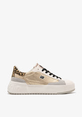 D.franklin Court Basket Gold / Leopard Liquidación
