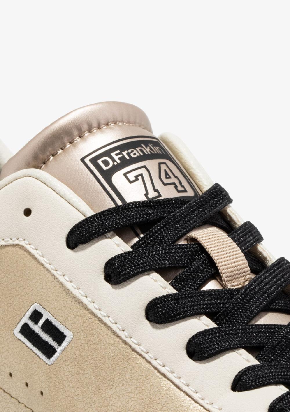 D.franklin Court Basket Gold / Leopard Liquidación