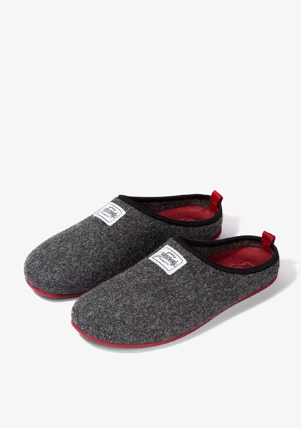 D.franklin Mercredy Slipper Black / Bordeaux Limitado a 3 días