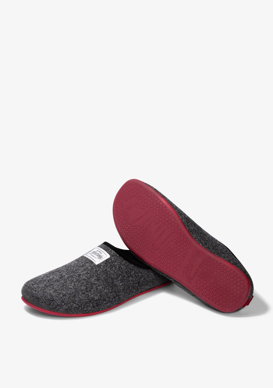 D.franklin Mercredy Slipper Black / Bordeaux Limitado a 3 días