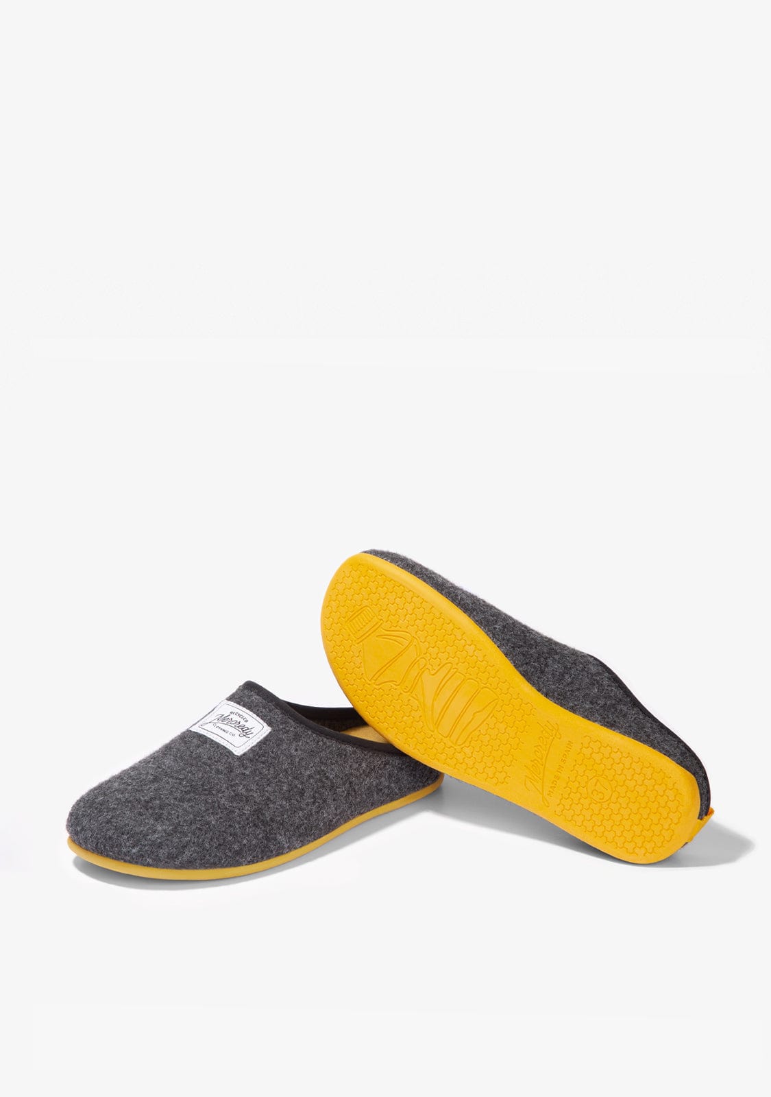 D.franklin Mercredy Slipper Black / Yellow Última moda
