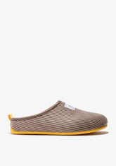 D.franklin Mercredy Slipper Cord Taupe