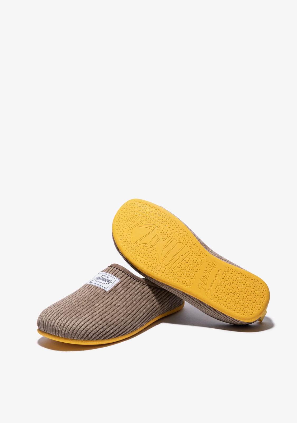 D.franklin Mercredy Slipper Cord Taupe Precio ultrabajo