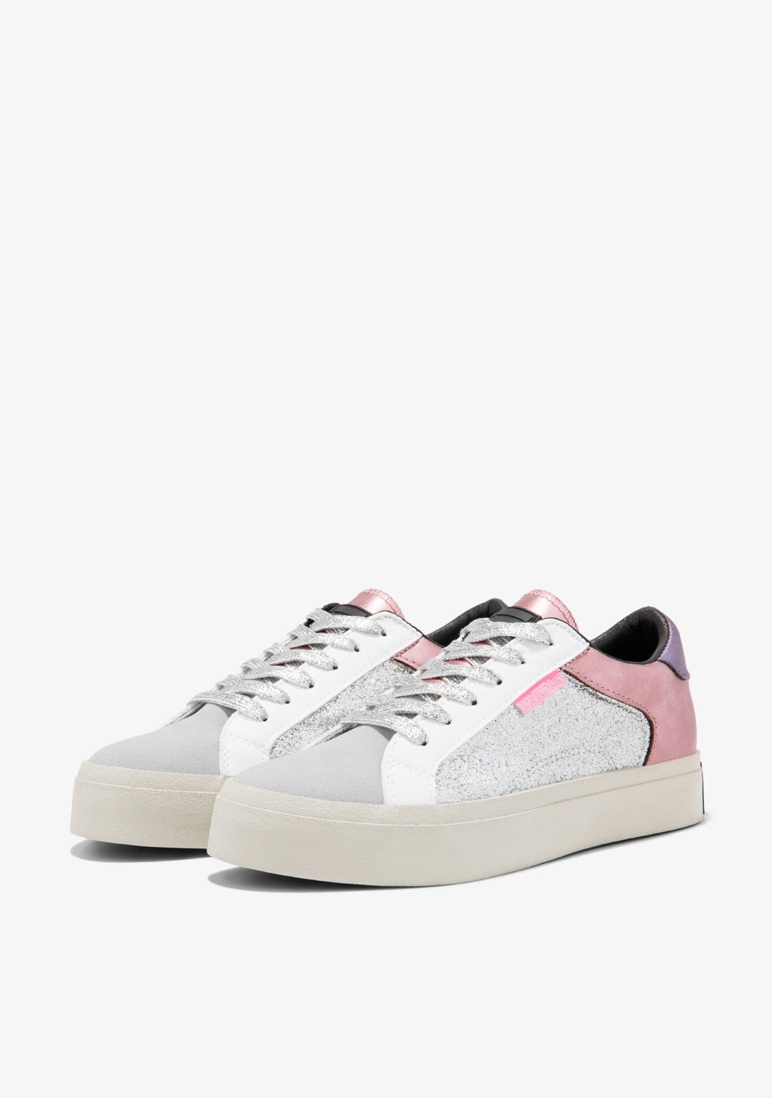 D.franklin Half Moon Low Glitter Silver Limitado a 3 días