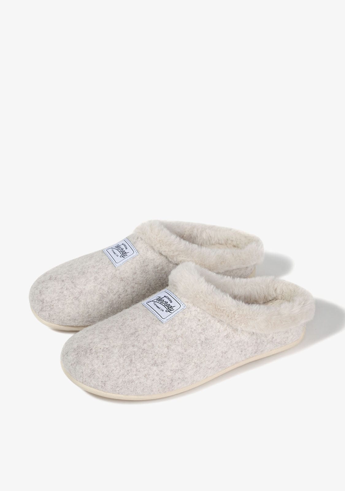 D.franklin Mercredy Slipper Fur Beige Rebajas de fin de temporada