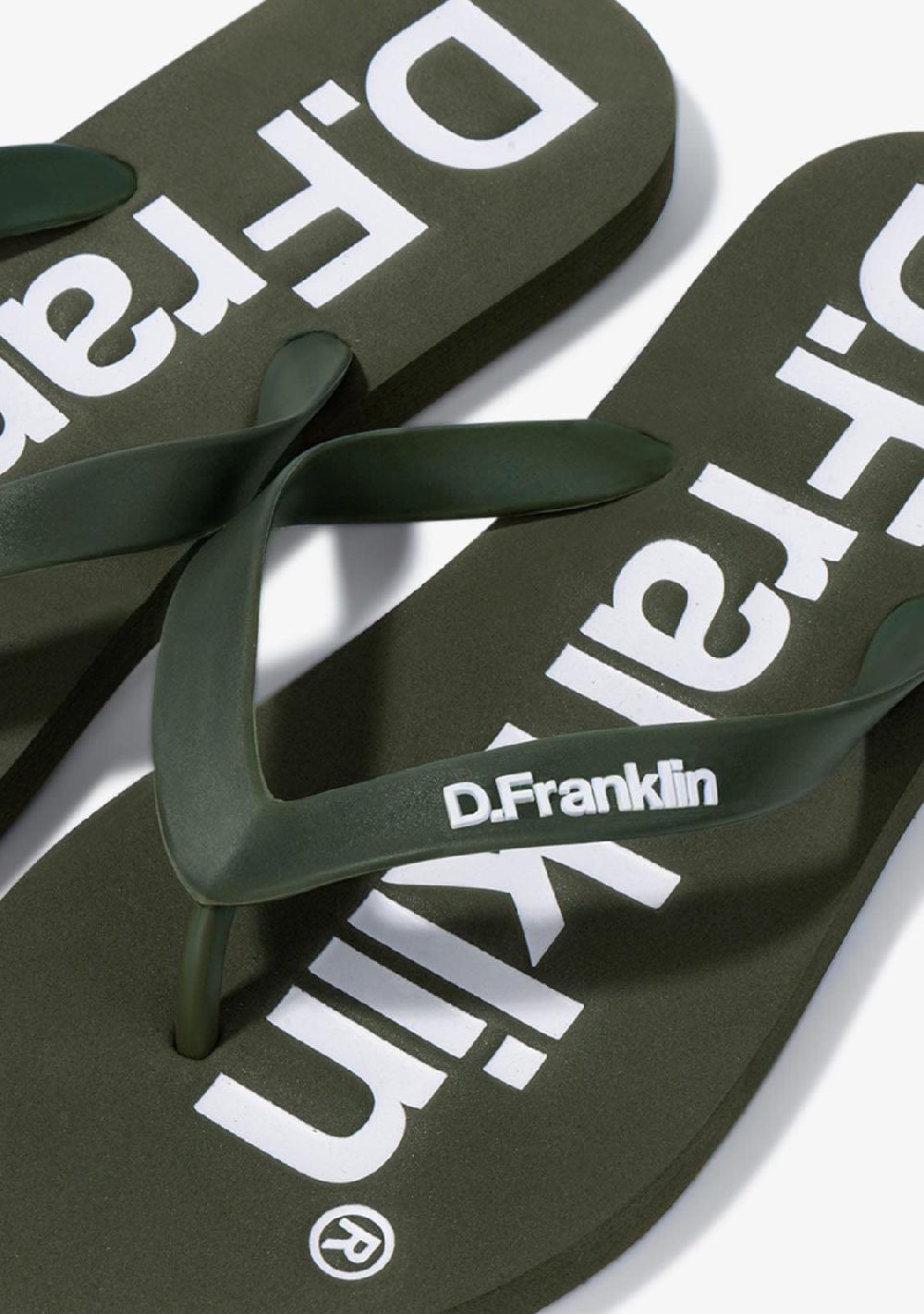 D.franklin Flip Flop Khaki Último día