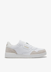 D.franklin Court V2 Basic Leather White / White