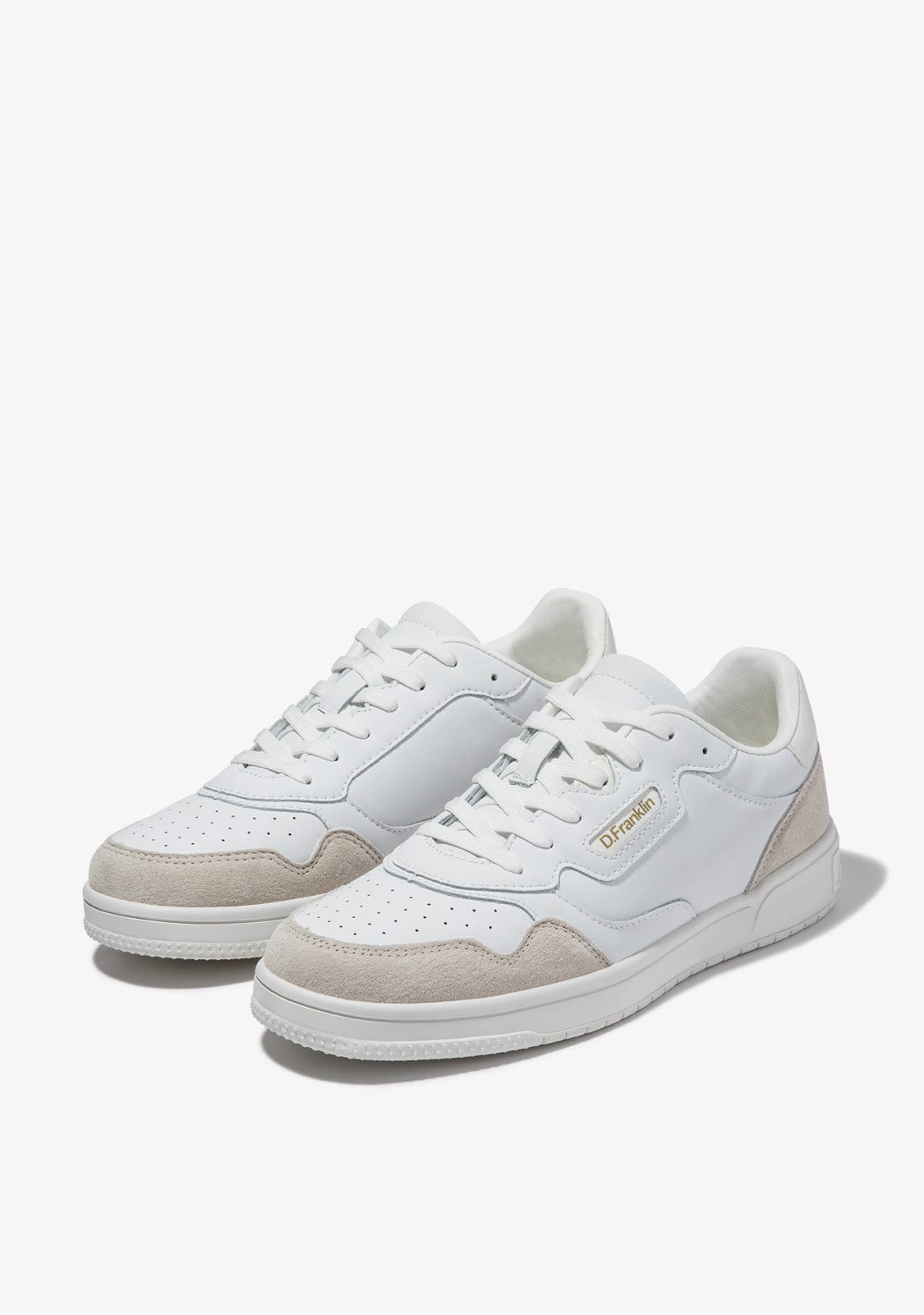 D.franklin Court V2 Basic Leather White / White Ahorra y exporta