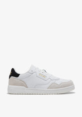 D.franklin Court V2 Basic Leather White / Black