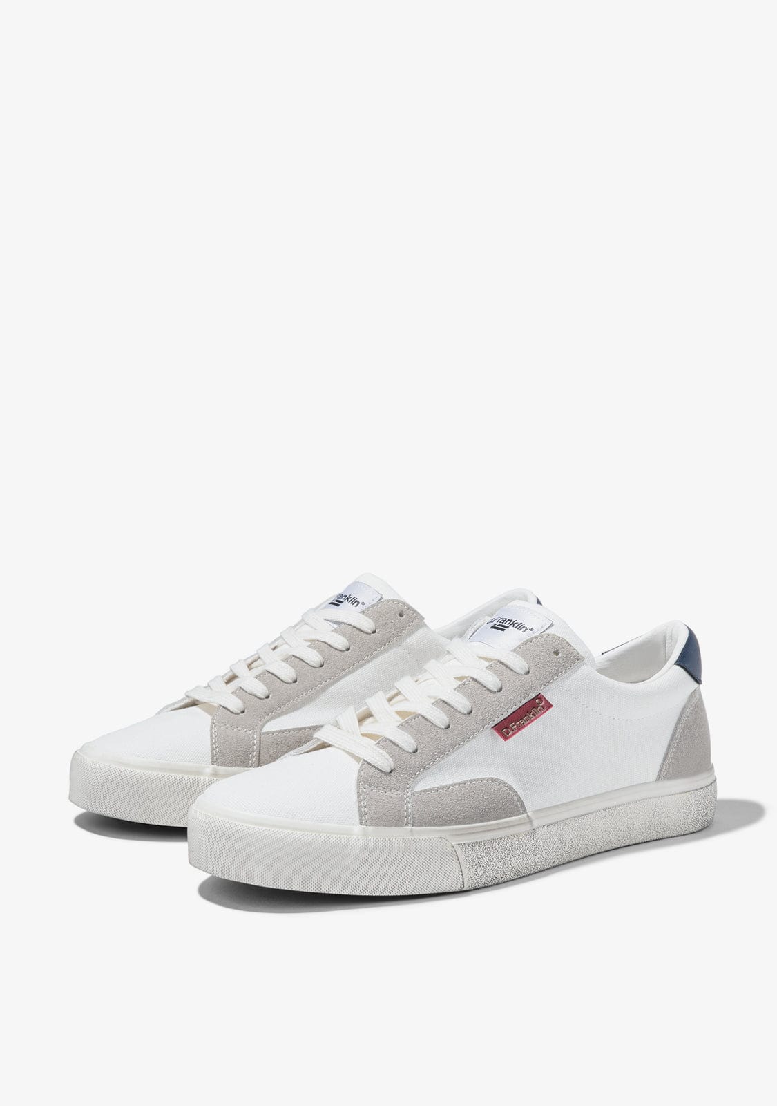 D.franklin Echo Basic White Canvas / Red Los más vendidos