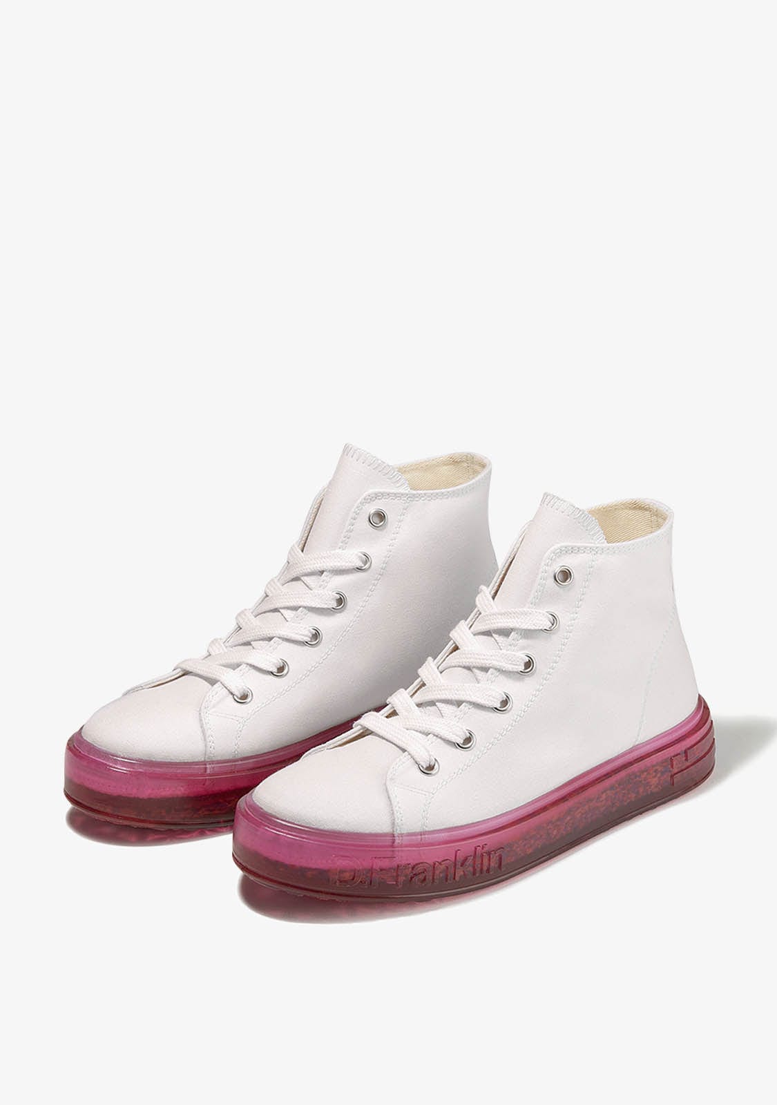 D.franklin Gumme Superstar White / Pink Mejor oferta