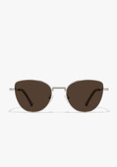 D.franklin Cat-Eye Legacy Silver / Dark Brown