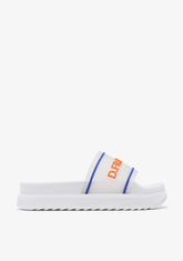 D.franklin Dana Slide Summer Club White