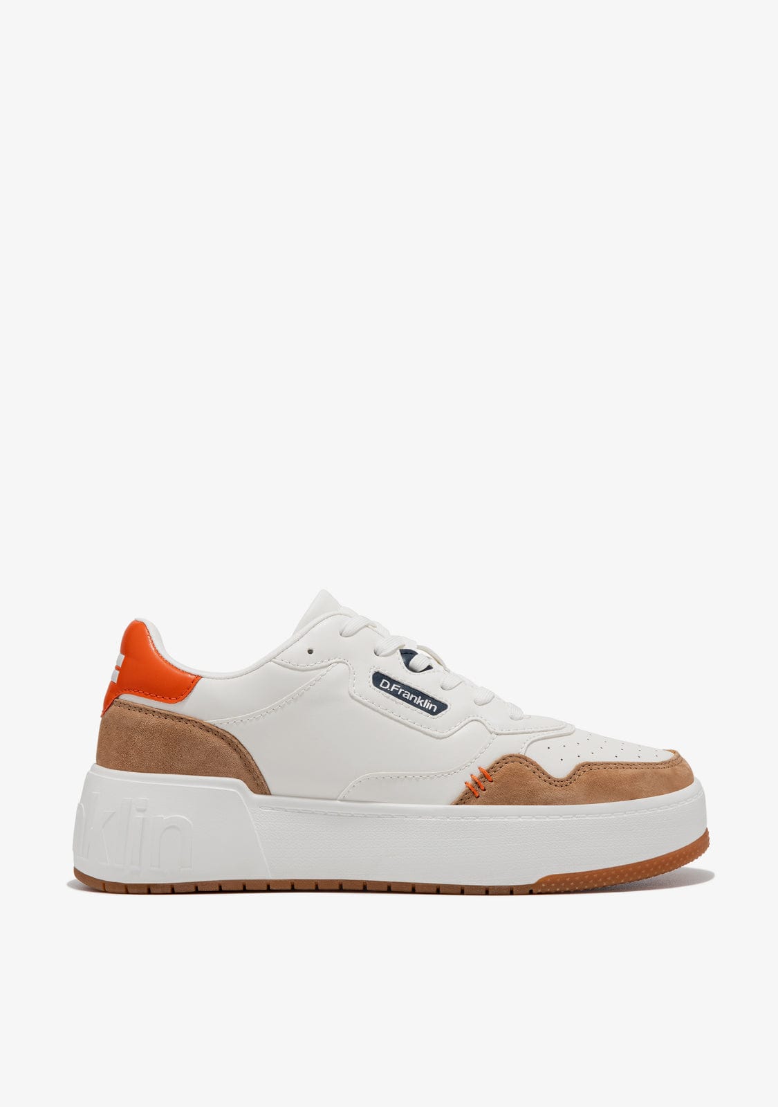 D.franklin Court Basic Stich Orange Libre de impuestos