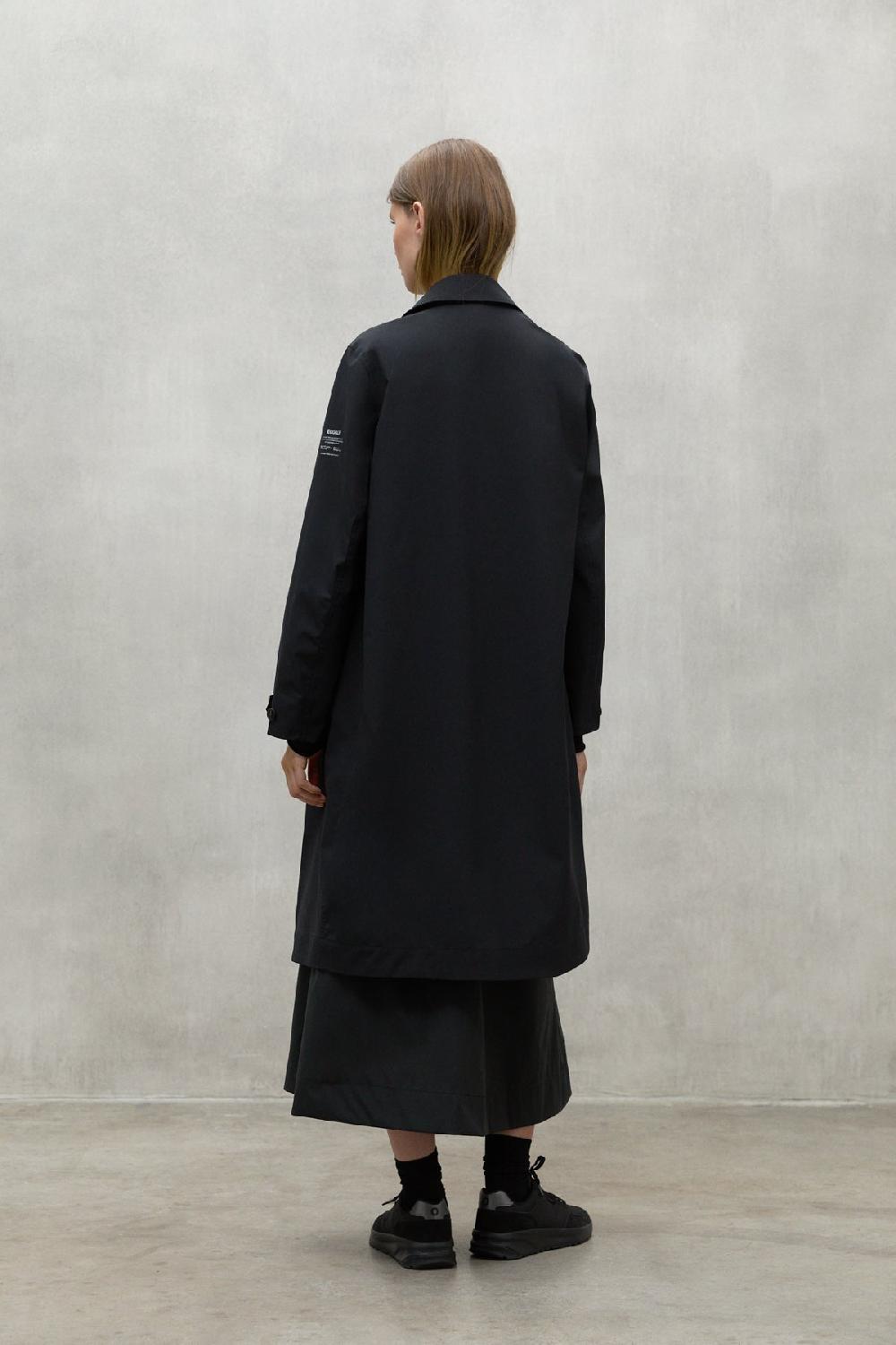 ﻿Ecoalf BLACK ALBERT COAT Precio de fábrica