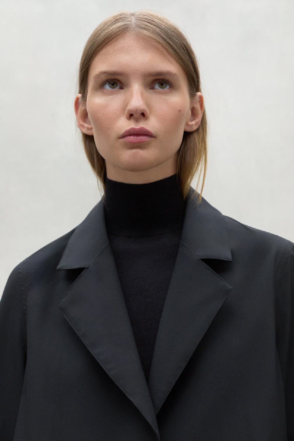 ﻿Ecoalf BLACK ALBERT COAT Precio de fábrica