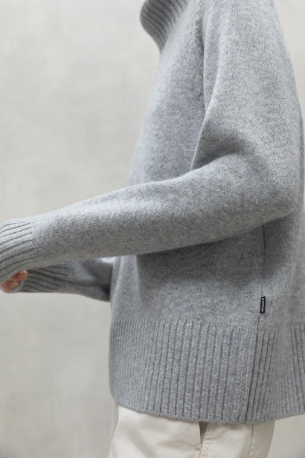 Ecoalf GREY CAQUI TURTLENECK JUMPER Promoción por tiempo limitado