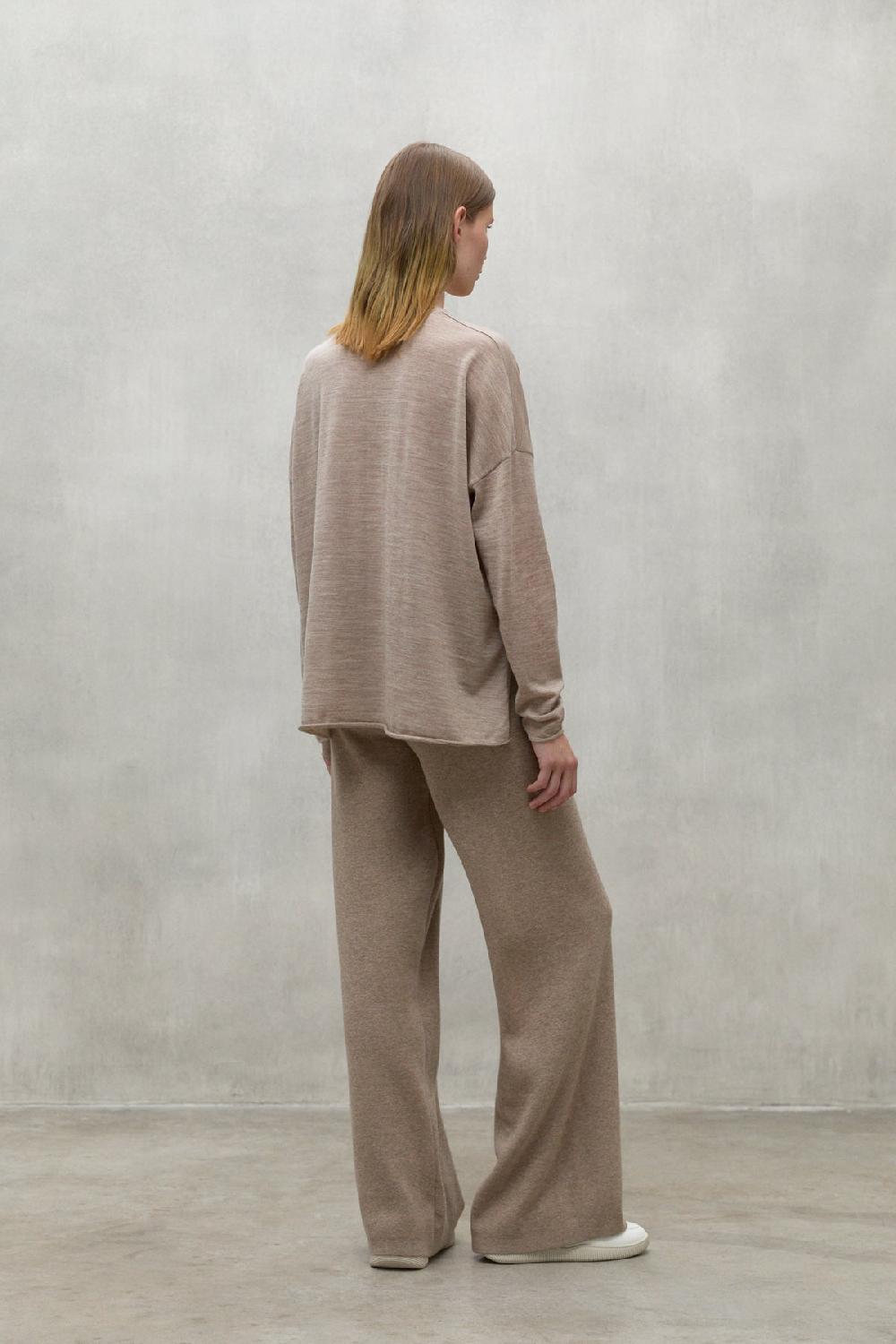 Ecoalf BEIGE CABRI TROUSERS Precios de Black Friday