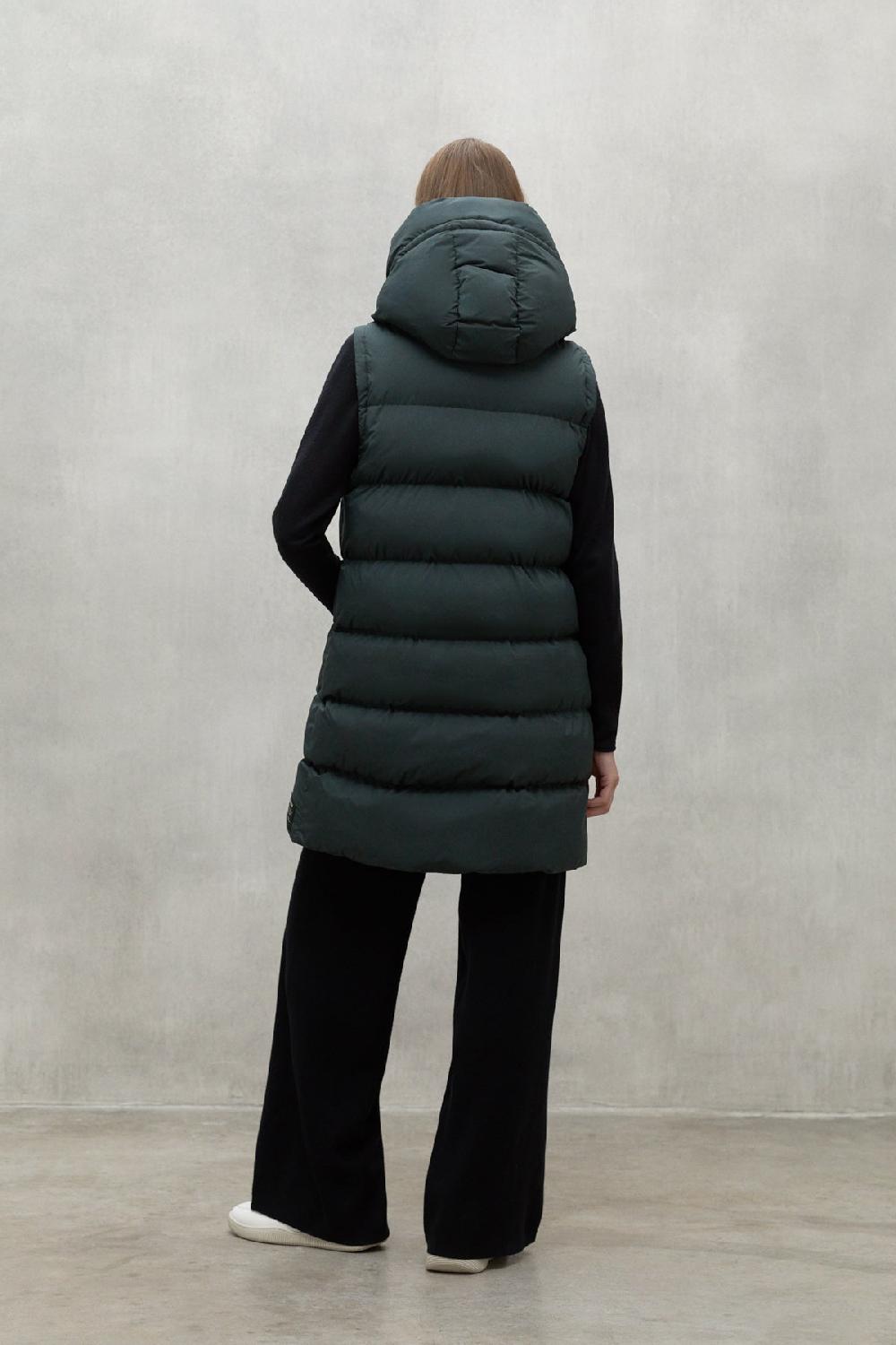 Ecoalf DARK GREEN MANLIE WAISTCOAT Libre de impuestos