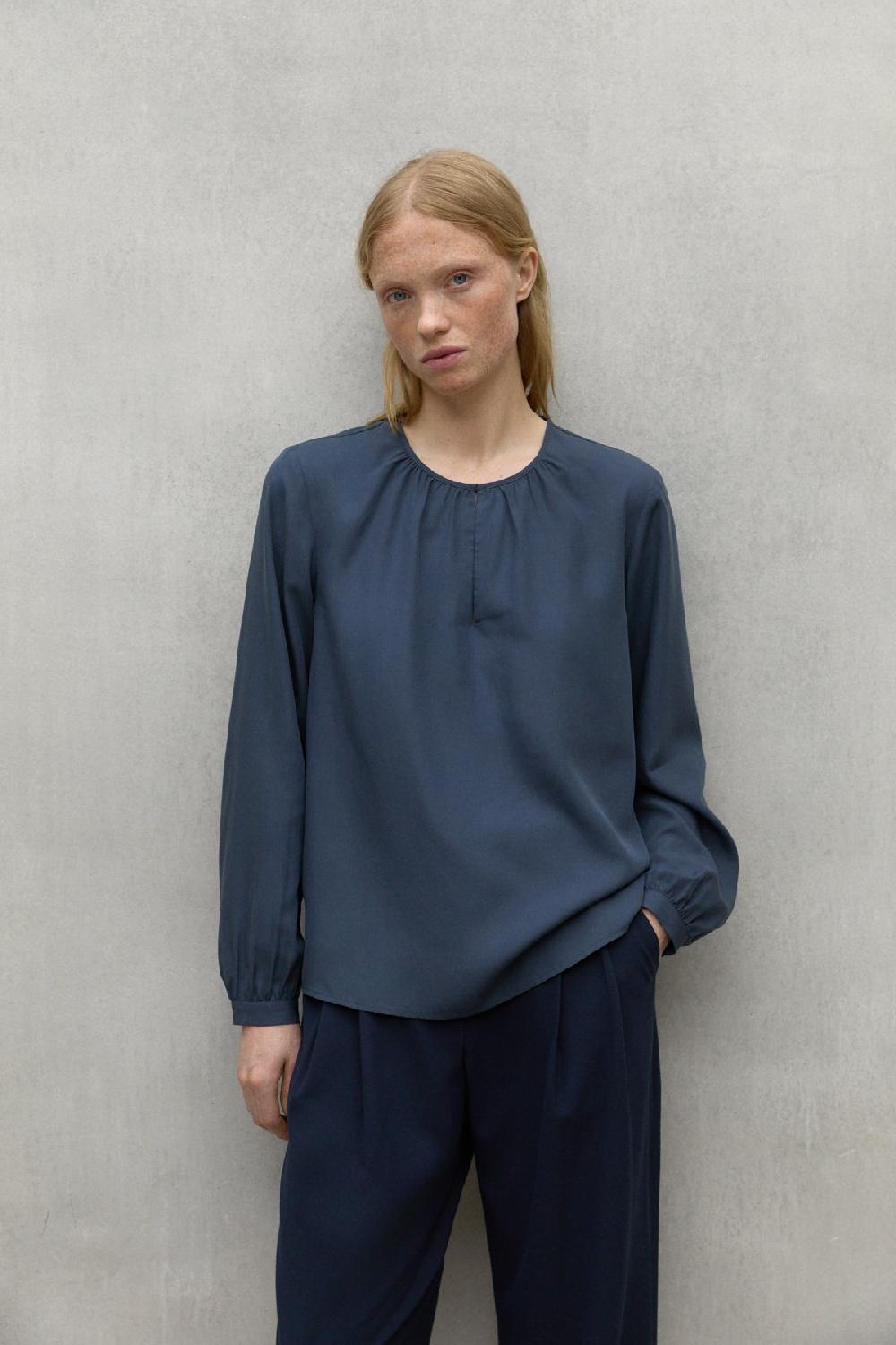 Ecoalf DARK BLUE ALMA SHIRT Descuentos del mes