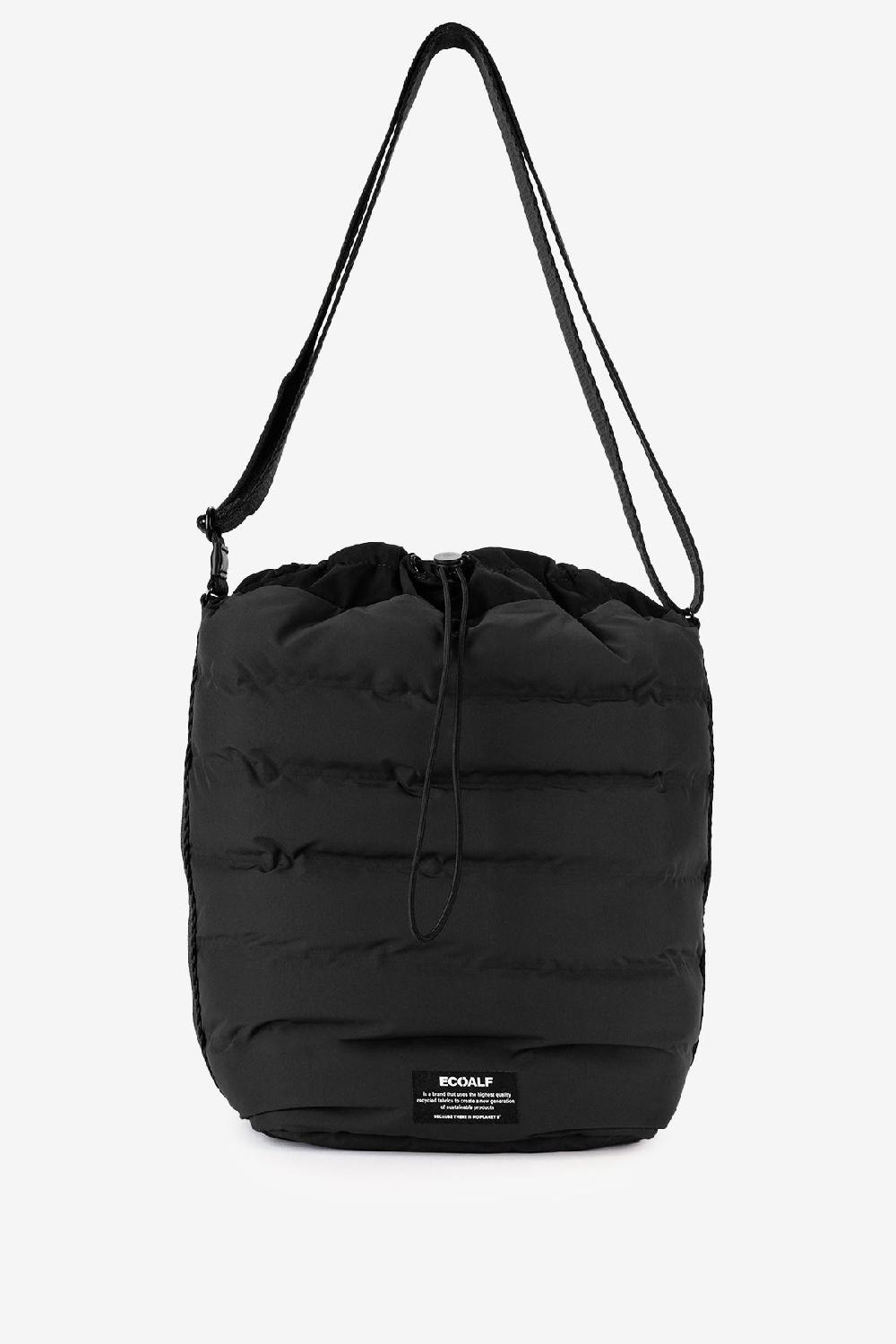 Ecoalf BLACK PAD BUCKET BAG Ofertas especiales