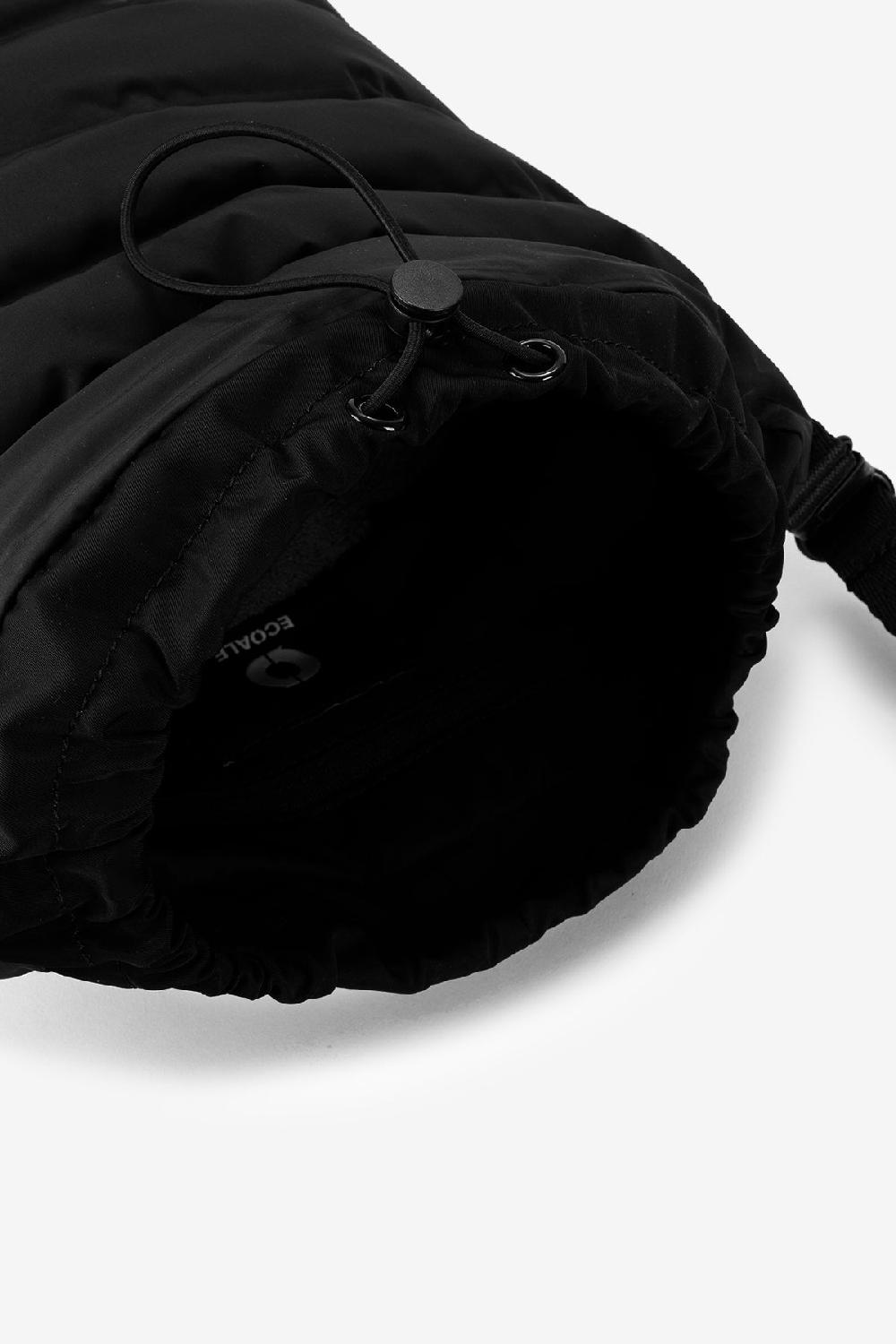 Ecoalf BLACK PAD BUCKET BAG Ofertas especiales
