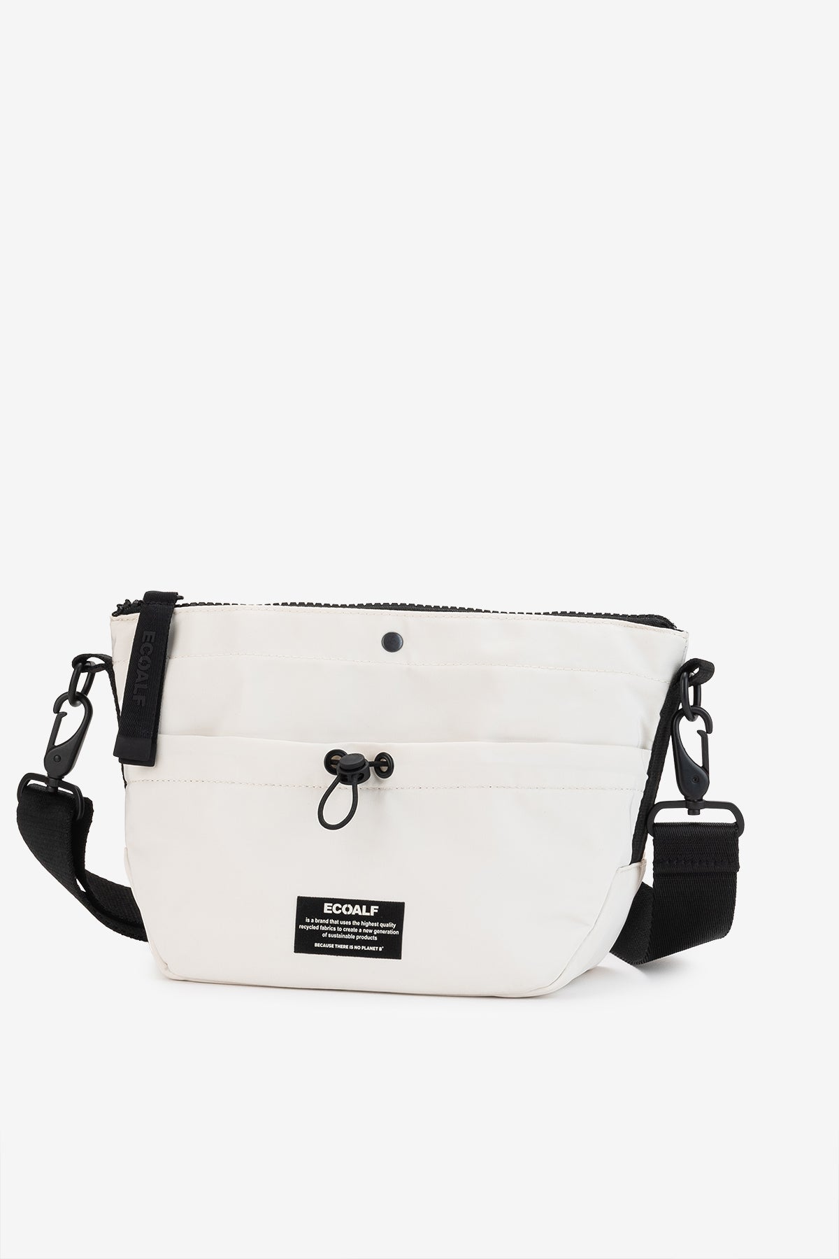 Ecoalf BEIGE PEPITA SHOULDER BAG En línea