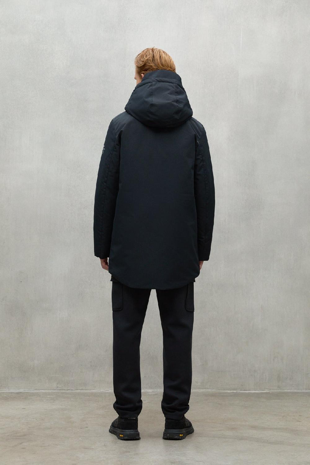 Ecoalf BLACK PARKO COAT Precio de fábrica