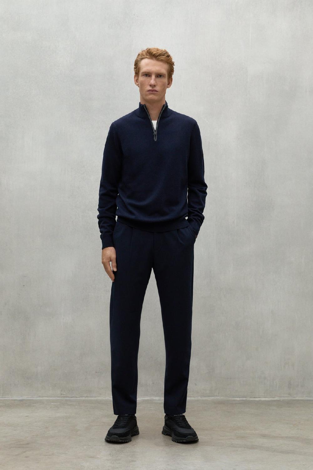 Ecoalf NAVY BLUE LARCH SWEATER Promoción trimestral